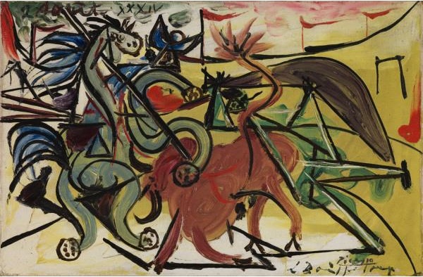 Picasso 1934 The Bull Fight